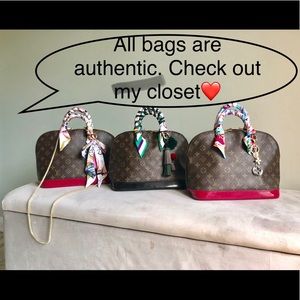 🛍Hurry! 100% Authentic Louis Vuitton Alma 3 qty